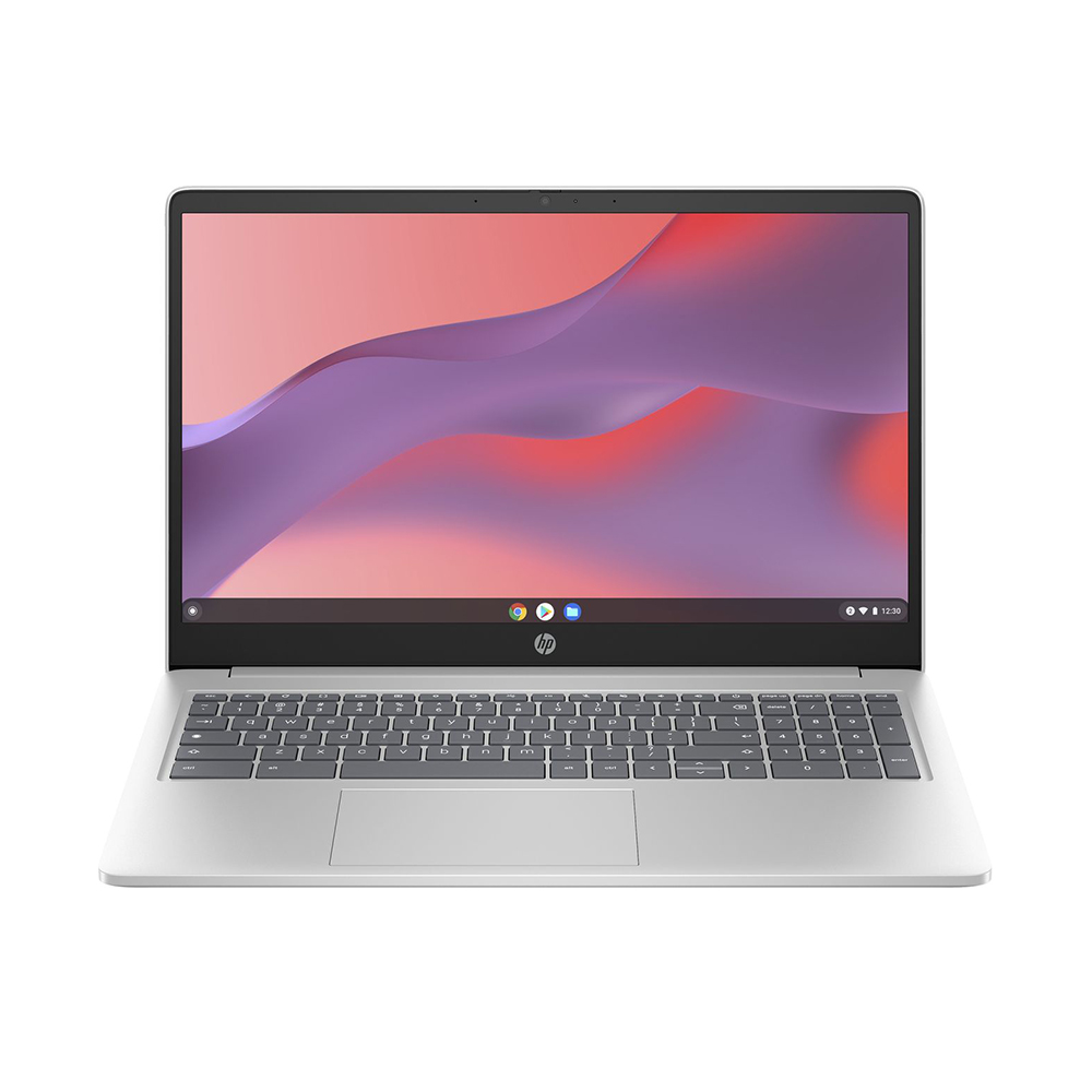 HP Chromebook 15a-nb0000na with Intel Core i3-N305, 4GB RAM, 128GB eMMC, 15.6-inch Full HD IPS Show, ChromeOS Laptop computer