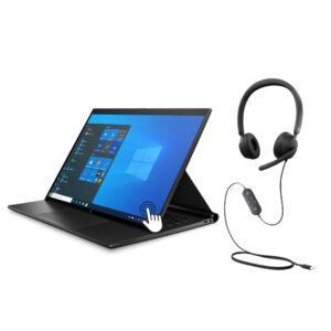 HP Elite Folio 2-in-1 Laptop computer with Snapdragon 8cx Kryo 495, 8GB RAM, 256GB SSD, 13.5-inch WUXGA+ IPS Touchscreen, Home windows 10 Professional, and Headset Included